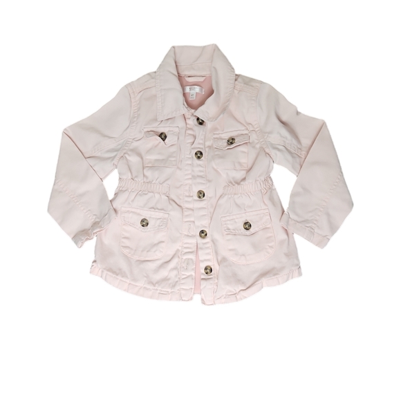 Tahari Toddler Pink Denim Jacket 4T - Picture 1 of 5